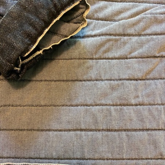 Antonio Marras Short Quilted Embroidered Denim Jacket Sz US 6 - Picture 5 of 10